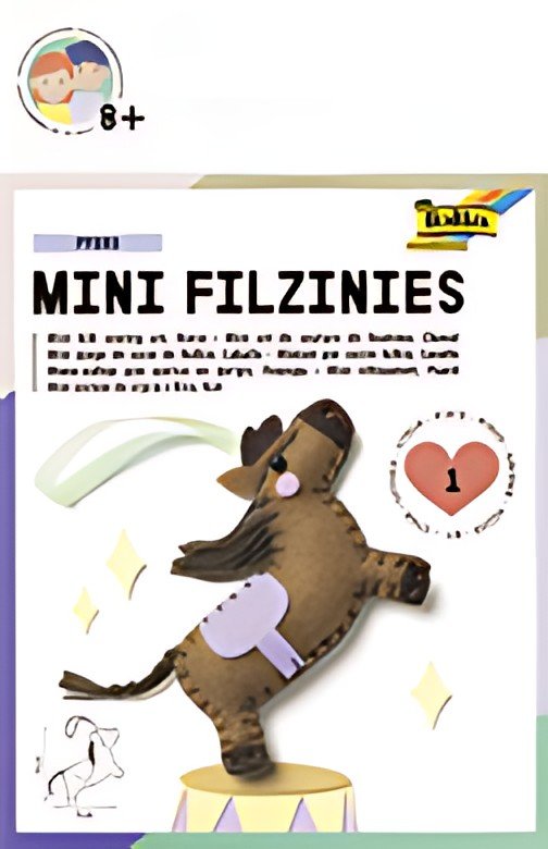 folia Mini kit de couture de feutrine "Filzinies" 12 pièces