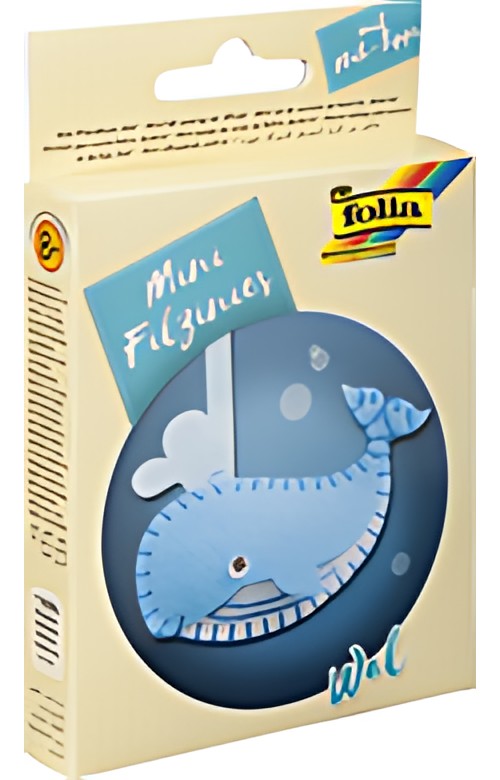 folia Mini kit de couture de feutrine "Filzinies" 9 pièces