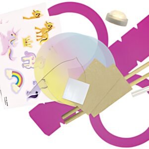 folia Laternen-Bastelset "PONY", pink