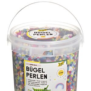 folia Perles à repasser, 12.000 pièces, en seau, assorti