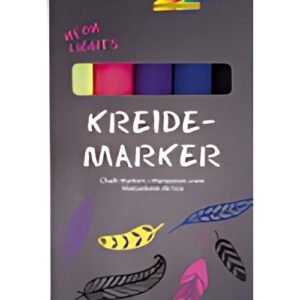 folia Marqueur craie "Neon Lights", set de 5