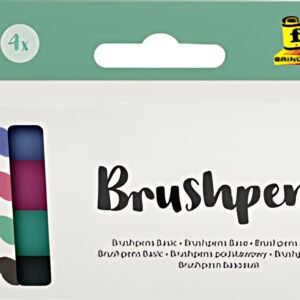 folia Stylo pinceau Brush Pens "Basic", kit de 4