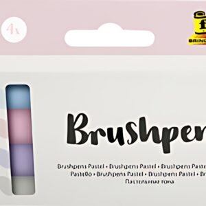 folia Stylo pinceau Brush Pens "Pastell", kit de 4