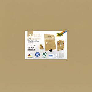 folia Carton kraft, 230 g/m2, 500 x 700 mm, 25 feuilles