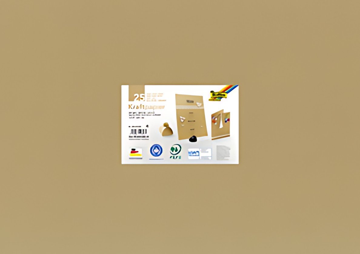 folia Carton kraft, 230 g/m2, 500 x 700 mm, 25 feuilles