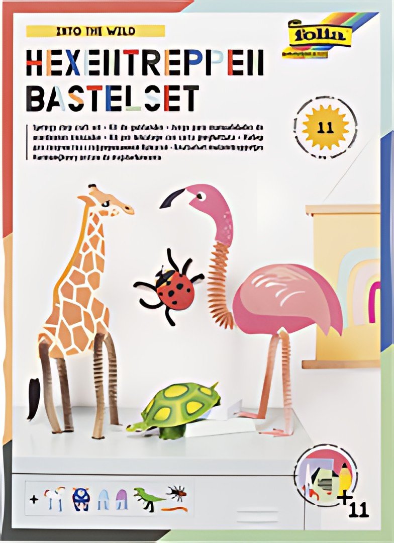 folia Kit de bricolage en guirlande "Animaux"