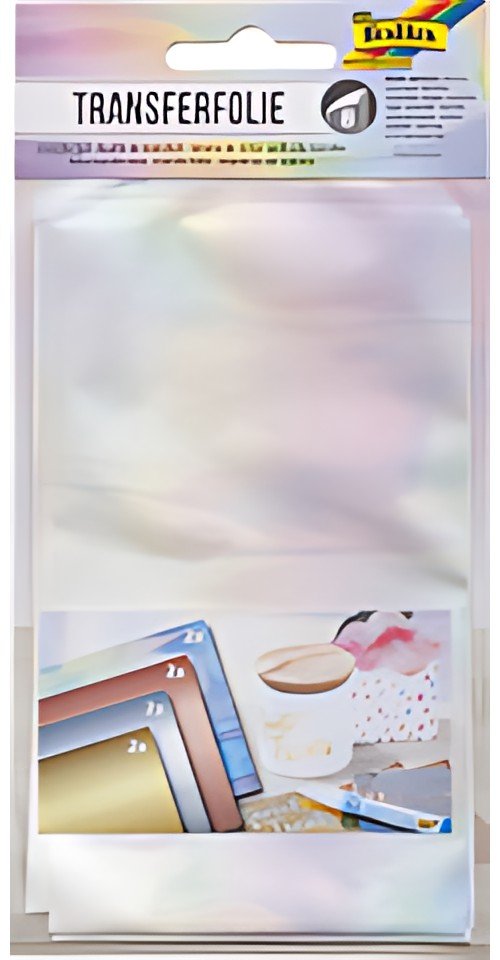 folia Film de transfert, 90 x 160 mm, 8 feuilles, assorti
