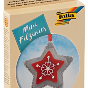 folia Mini kit de feutrine "Filzinies", étoile