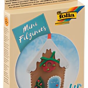 folia Mini kit de feutrine "Filzinies", maison en pain