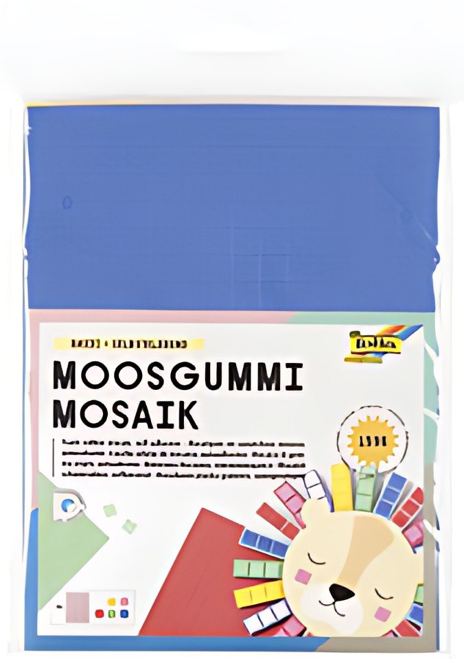 folia Mosaïque en gomme mousse "Basic", auto-adhésif