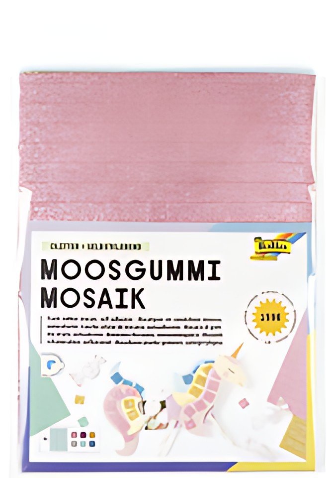 folia Mosaïque en gomme mousse "Glitter", auto-adhésif