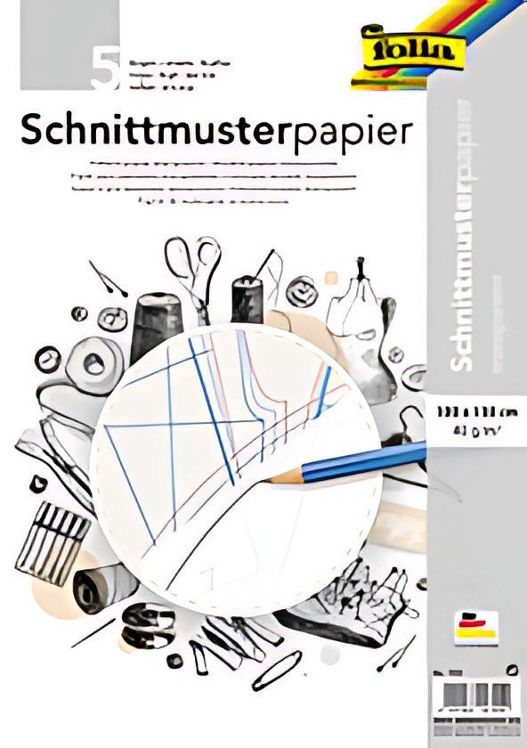 folia Papier pour patrons de couture, transparent