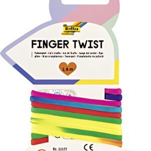 folia Jeu de ficelle "FingerTwist", 160 cm, arc-en-ciel