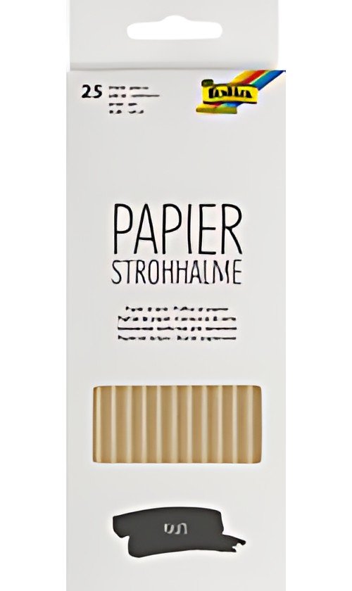 folia Paille en papier "KRAFT", longueur : 200 mm