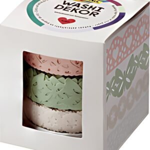 folia Bordure décorative décor Washi "Pastel", set de 4