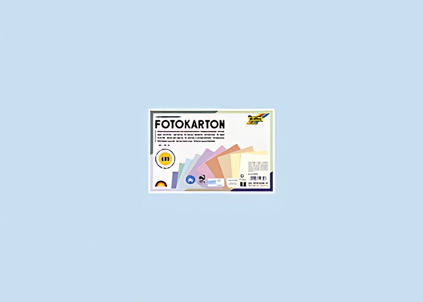 folia Carton de bricolage PASTEL, 500 x 700 mm, 300 g/m2