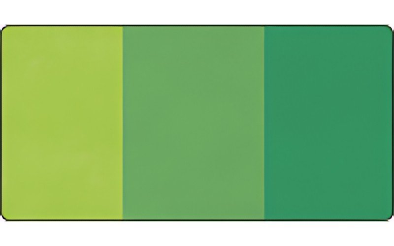 folia Papier de soie en rouleau, 500 x 700 mm, tons de vert