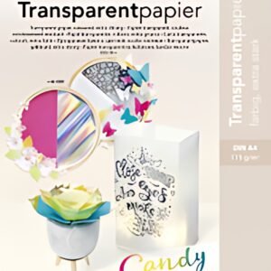 folia Papier transparent CANDY, A4, 115 g/m2