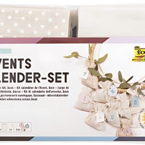 folia Set pour calendrier de l'avent BASIC, sachet en tissu