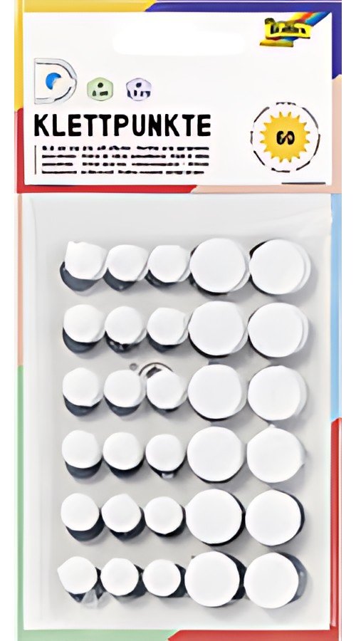 folia Pastilles auto-agrippantes "Mini", noir & blanc