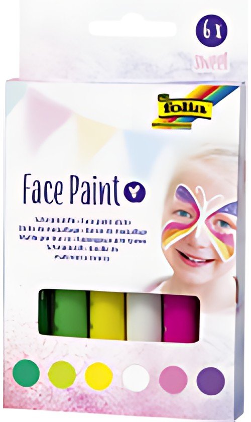 folia Crayons de maquillage Face Paint Set SWEET