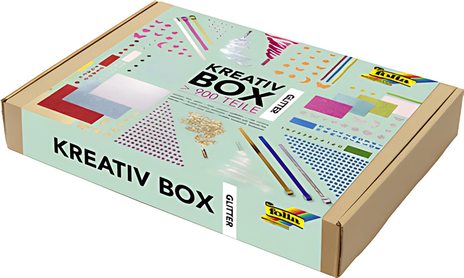 folia Box créative "Glitter", plus de 900 pièces