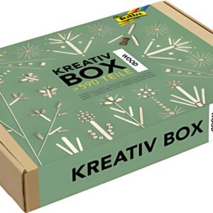 folia Box créative "Wood", mix en bois, plus de 590 pièces