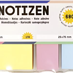 folia Notes repositionnables dans un distributeur, garni