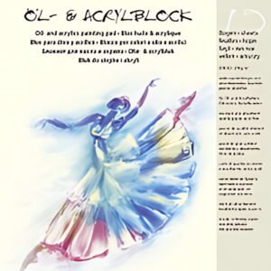 folia Bloc huile et acrylique, A3, 290 g/m2, 10 feuilles