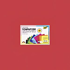 folia Papier de couleur, (L)500 x (H)700 mm, assorti