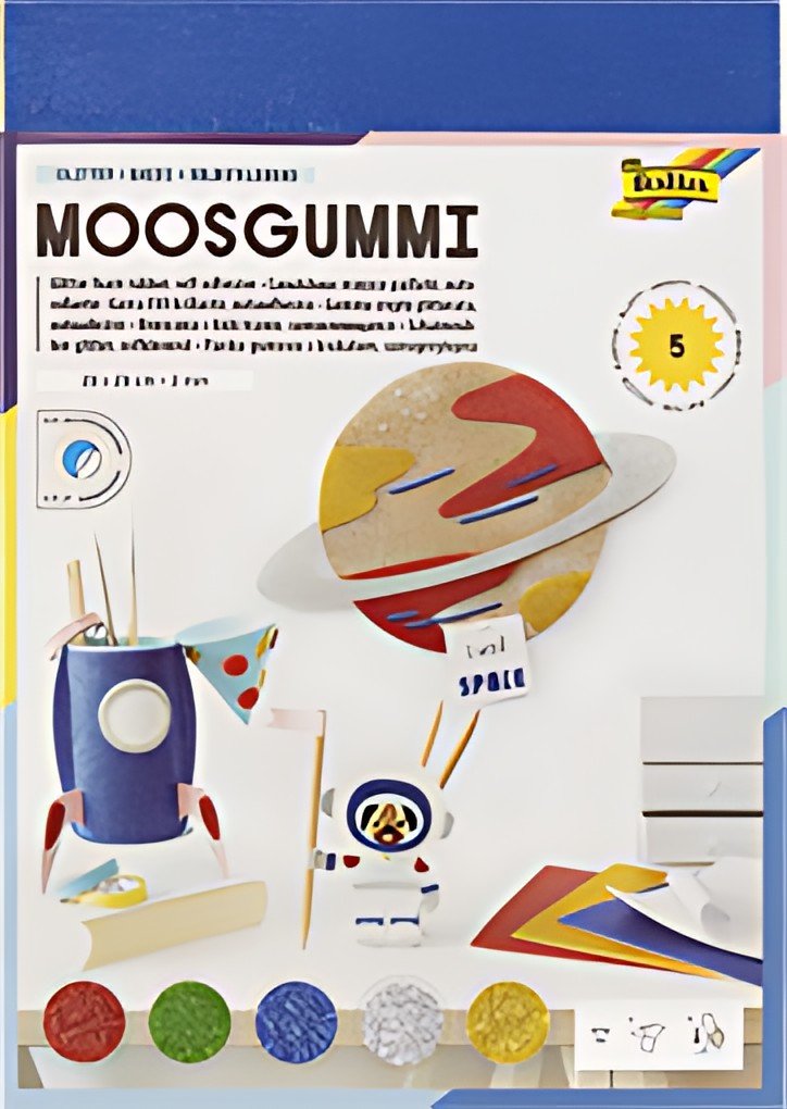 folia Caoutchouc mousse pailletté, 200 x 290 mm, or