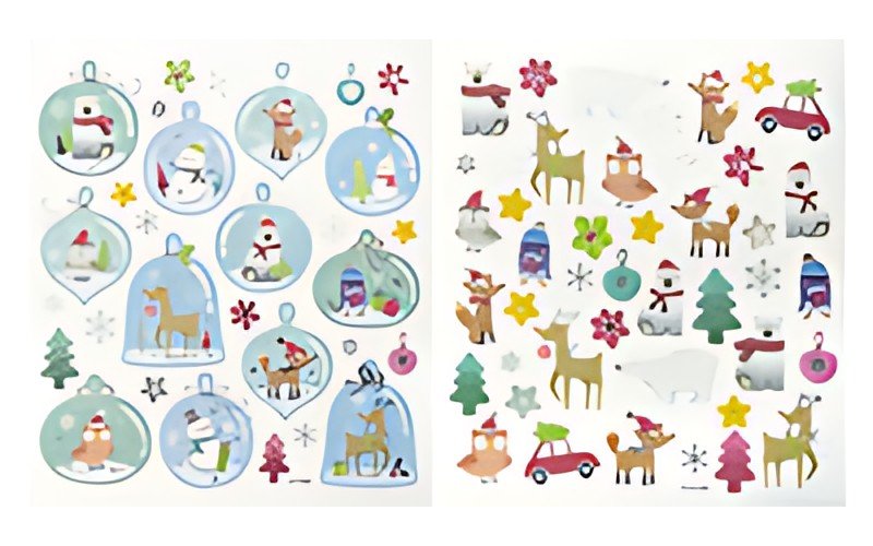 folia Stickers de Noël Charming Christmas I