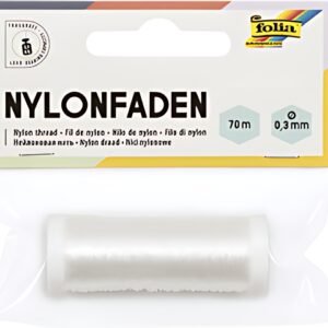 folia Fil nylon en bobine, 0,3 mm x 70 m, transparent
