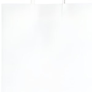 folia Sac en papier, 240 x 120 x 310 mm, blanc