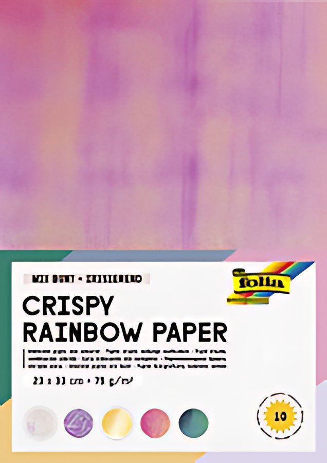 folia Papier irisé, 75 g/m2, 230 x 330 mm, 10 feuilles