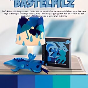 folia Feutrine de bricolage TON-IN-TON MIX, bleu