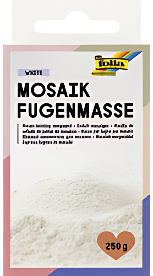 folia Mastic pour mosaïque, 250 g, blanc
