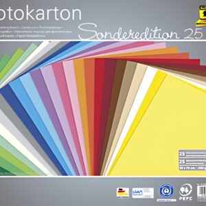 folia Carton de bricolage, (L)500 x (H)700 mm, 300 g/m2
