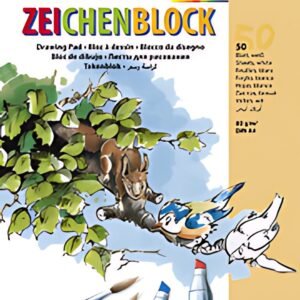 folia Bloc à dessin, 80 g/m2, A4, 50 feuilles
