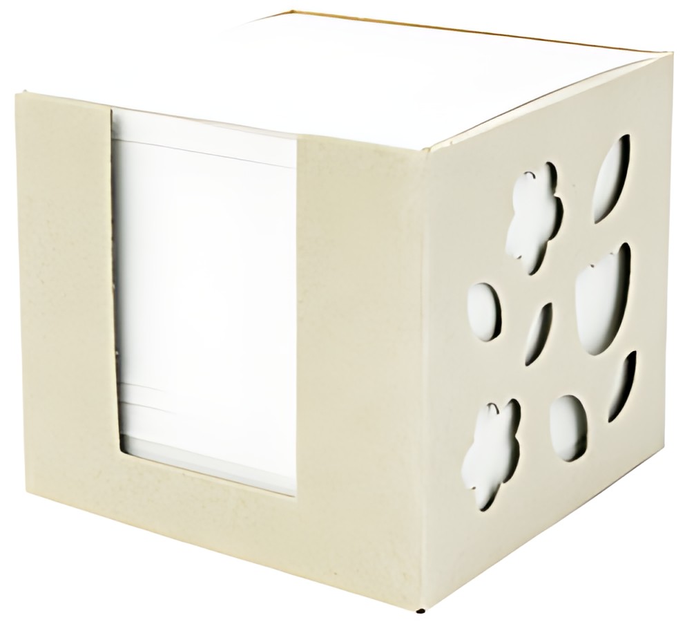 folia Bloc-notes "Recycling", 90 x 90 x 90 mm, 650 feuilles