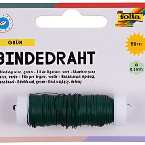 folia Fil de fer, 0,3 mm x 50 m, en fer, vert