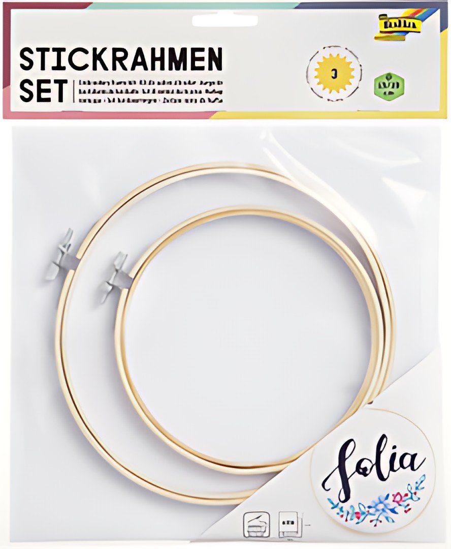 folia Kit broderie, 3 pièces