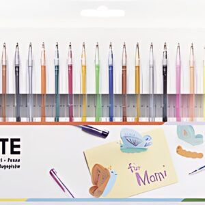 folia Stylo gel MEGA SELECTION, assorti, étui de 30
