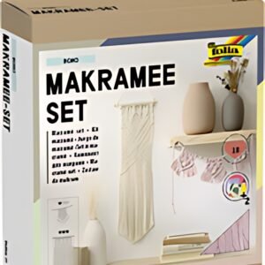folia Kit macramé BOHO, 10 pièces