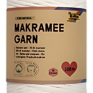 folia Fil de macramé PURE NATURAL, longueur: 100 m