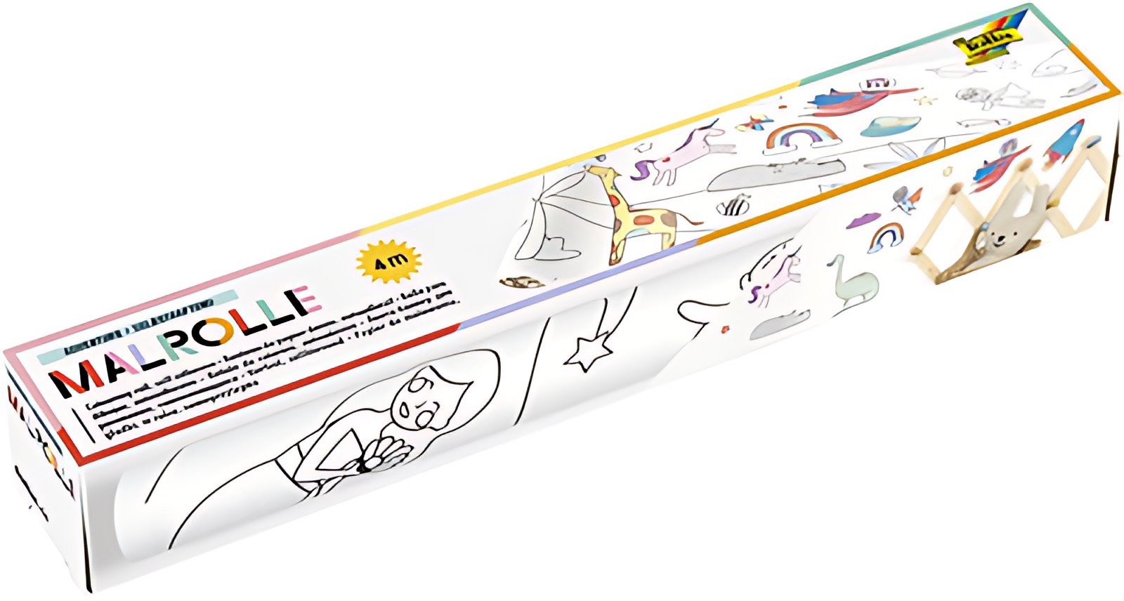 folia Rouleau de coloriage, motifs ADVENTURE, 300 mm x 4 m