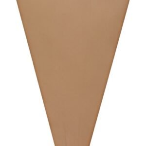 folia Kraftkarton-Schultüten-Zuschnitt, 6-eckig, naturbraun