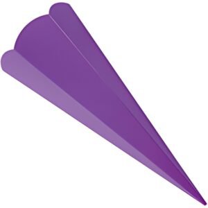 folia school cône coupé, hexagonal, 680 mm, violet