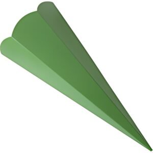 folia school cône coupé, hexagonal, 680 mm, vert