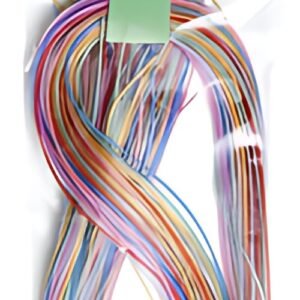 folia Fil pour scoubidou Metallic Mix, longueur: 1 m